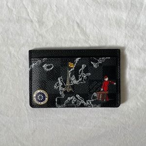 Porte Cartes Damier Graphite Map